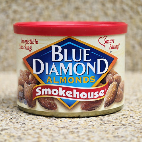 蓝钻石烟熏风味扁桃仁美国坚果杏仁巴旦木BLUE DIAMOND ALMONDS - 图0