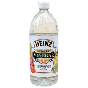 进口亨氏白醋天然蒸馏醋食醋调料品HEINZ NATURAL WHITE VINEGAR