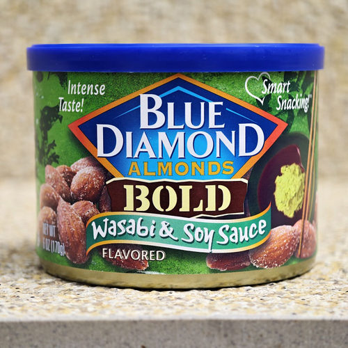 蓝钻石烟熏风味扁桃仁美国坚果杏仁巴旦木BLUE DIAMOND ALMONDS - 图1