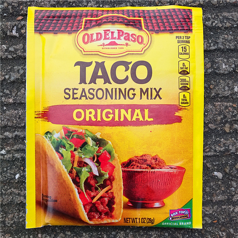 墨西哥煎玉米饼馅料调味粉塔可粉OLD EL PASO TACO SEASONING MIX - 图2