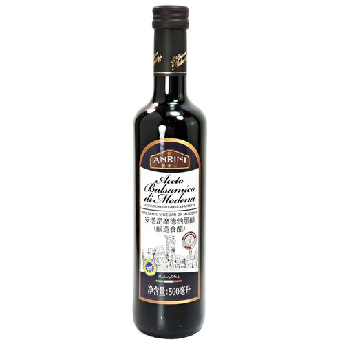 500ml安诺尼摩德纳黑醋沙拉食醋ANRINI ACETO BALSAMICA MODENA - 图3