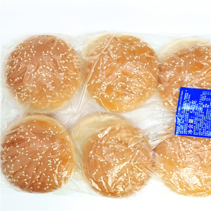 嘉顿4寸芝麻汉堡包即食松软面包胚GARDEN Sesame hamburger buns - 图0