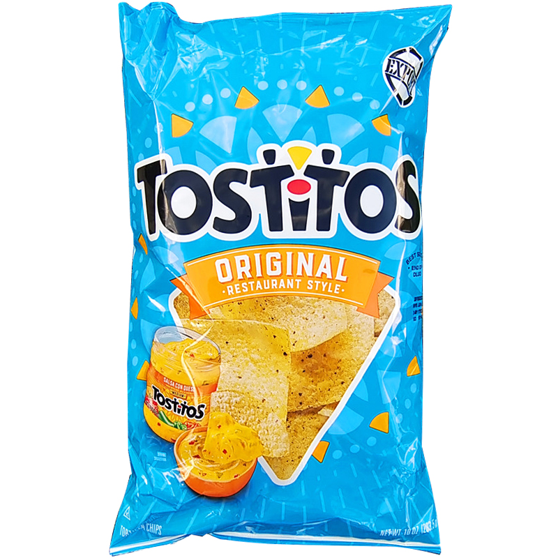 多桃氏墨西哥白玉米片进口零食TOSTITOS TORTILLA CHIPS ORIGINAL-图3