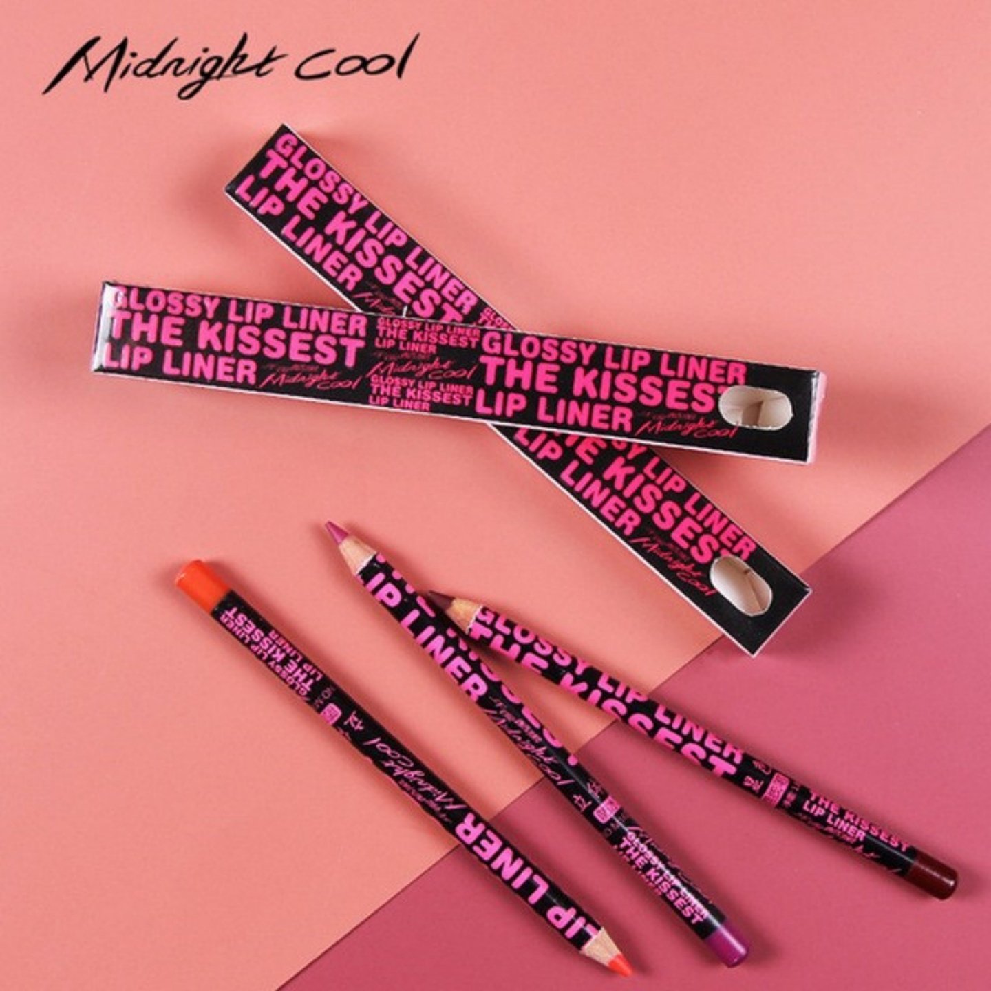 网红午夜酷黑唇线笔防水持久不易脱色勾线描唇画口红神器懒人唇笔,淘宝优惠券,粉丝福利购,淘宝优惠卷