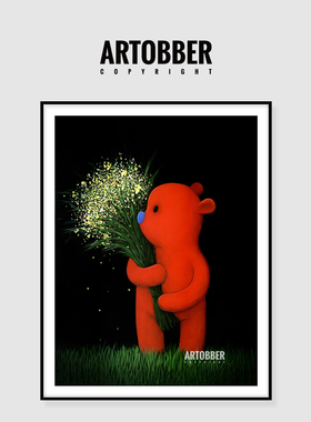 装饰画客厅艺术Artobber卡通