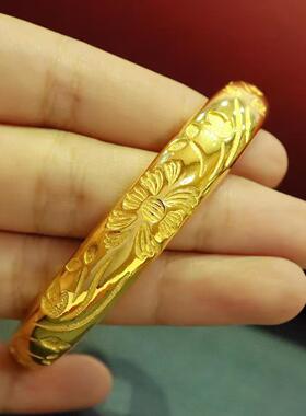 新中式法老仿金手镯古法传承