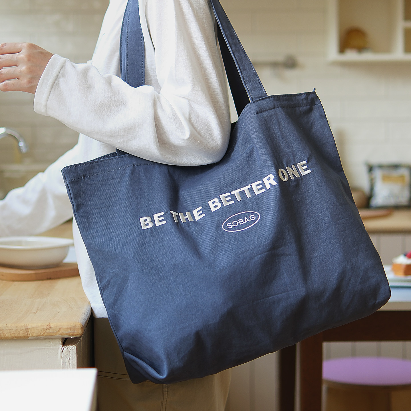 sobag秋冬百搭大容量带拉链单肩帆布包女文艺休闲ins通勤大托特包,淘宝优惠券,粉丝福利购,淘宝优惠卷