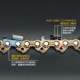 Gasoline saw chain saw household logging chain chain saw chain