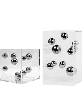 亚克力现代罩子星球摆件金属球