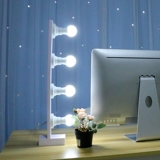 Компьютерный мобильный телефон Live Light Lamp Langnts красивые женские якорь Секции световой кожи нежная кожа настольный кронштейн красота легкие четыре ряда лампы