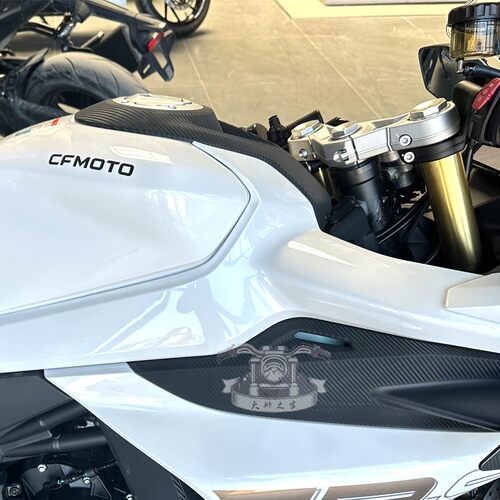 CFMOTO春风450SR油箱护罩原厂配件SRS侧板导流罩25款油箱护板外壳 - 图0