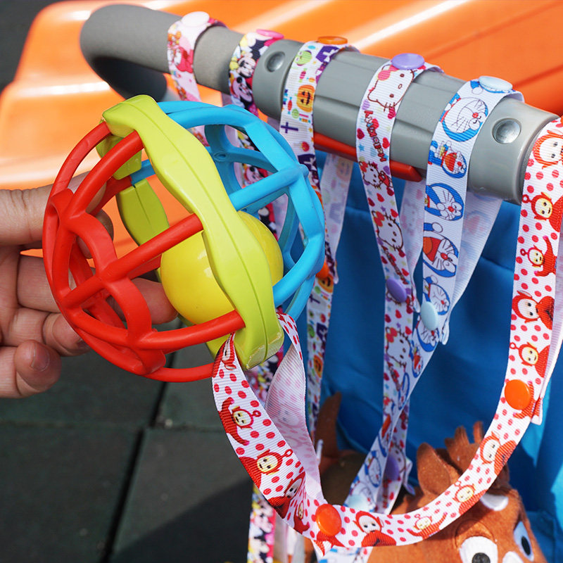 婴儿牙胶玩具防掉绑带宝宝安抚奶嘴链推车餐椅挂绳2送1,淘宝优惠券,粉丝福利购,淘宝优惠卷