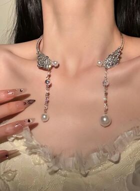 宴会链轻奢锁骨choker颈链项饰