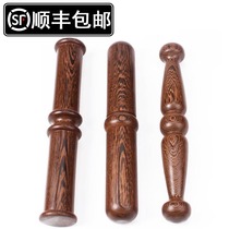 Flowers Pear Wood Black Sandalwood Martial Arts Fitness Tai Chi Stick Tai Chi Wellness Stick Two Sticks Subhead