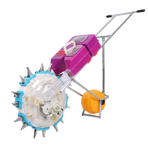 新款手推式玉米播种机黄豆大豆播种施肥一体多功能人工种玉米神器 - 图3