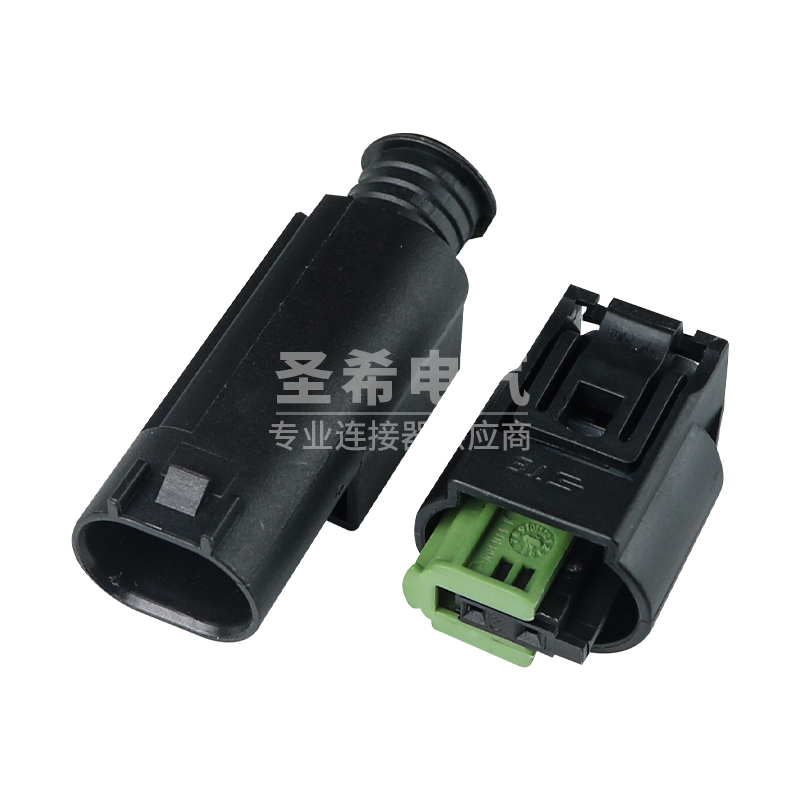 2P适用于宝马传感器插头汽车连接器1-967644-1倒车雷达1-967570-3 - 图3