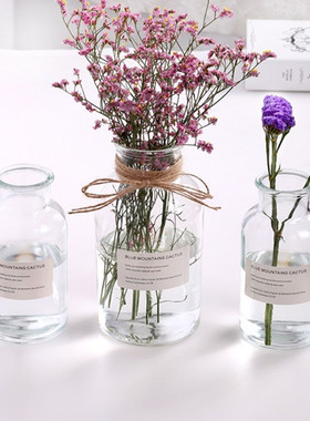 玻璃简约风桌面摆件厂家直销花瓶