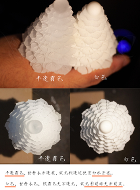 松塔发簪汉服配饰古风发饰束发欲采苹花3D打印耐久宋皇冠发夹抓夹