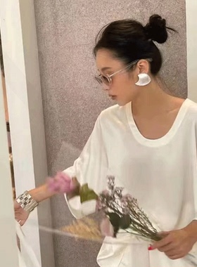 张悦儿同款海浪贝壳造型耳环女高