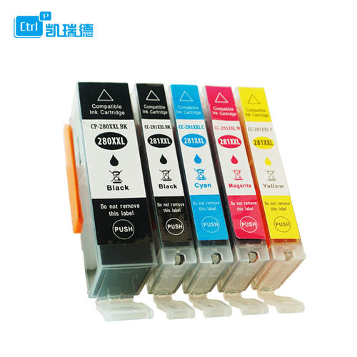 适用佳能TS5120墨水盒TS6120打印机墨盒TS8120黑色墨盒TS6220色墨盒TR8520墨盒 TS9520墨水TS9120打印墨盒280 - 图0