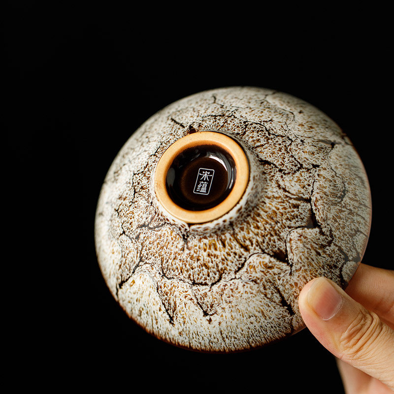 唐丰窑变建盏对杯套装2025款高端功夫茶杯主人杯茶盏敦煌茶具礼盒,淘宝优惠券,粉丝福利购,淘宝优惠卷