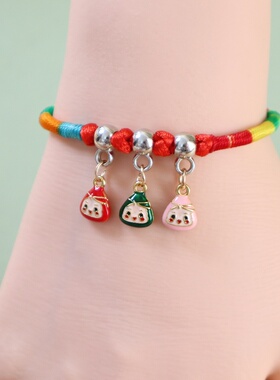 端午节幻彩千丝编织桃花粽子