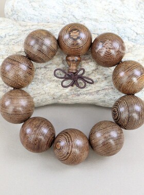 桃木花梨木鸡翅木雕刻手串