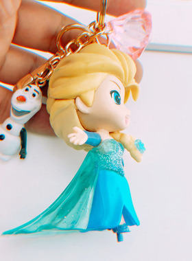 爱莎水晶挂件书包冰雪奇缘公主
