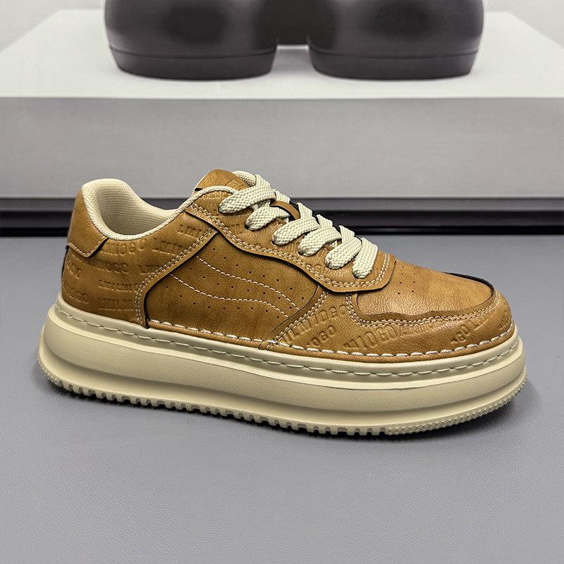 大码鞋子男鞋百搭潮鞋加绒板鞋男2025新款秋冬男士皮面运动休闲鞋,淘宝优惠券,粉丝福利购,淘宝优惠卷