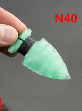 非遗纯手工打制石器项链吊坠车挂