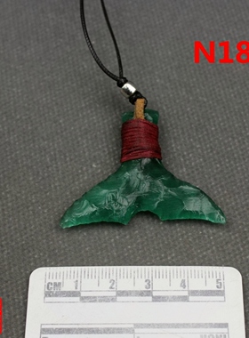 非遗纯手工打制石器项链吊坠车挂