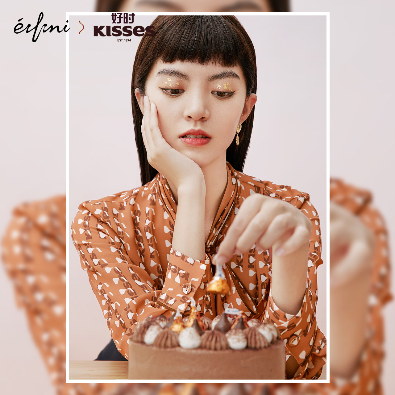 好时联名款伊芙丽女设计感小众衬衫 伊芙丽旗舰衬衫