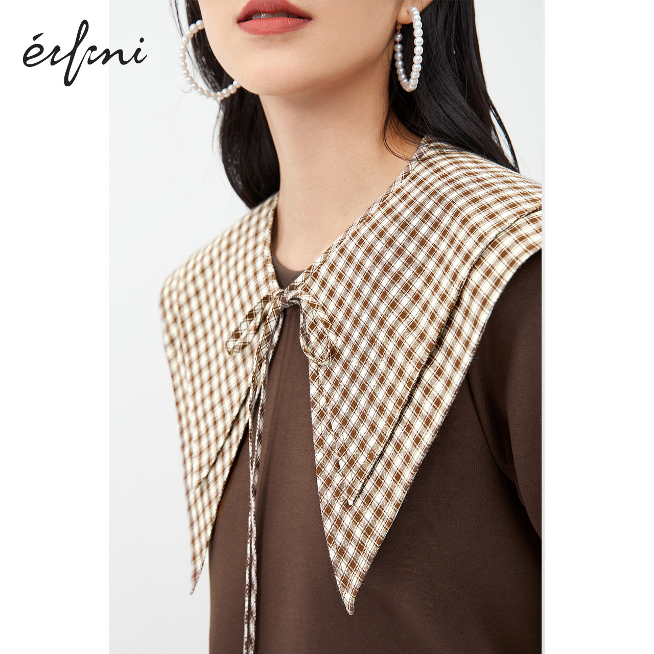 伊芙丽长袖卫衣式2020年新款连衣裙 伊芙丽旗舰连衣裙