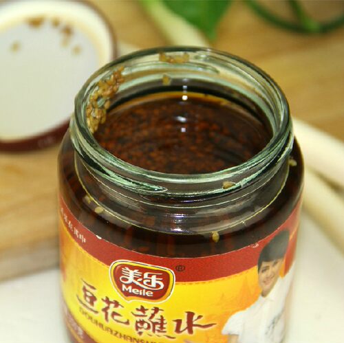 自贡富顺美乐豆花蘸水火锅底料火锅干锅烧烤拌面拌菜饭350g特产 - 图2