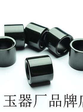 老坑和田青玉步步惊心四爷同款扳指戒指男霸气玉扳指指环精品百搭