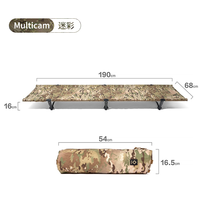 Helinox Tac. Cot Convertible战术行军床户外露营轻量化折叠床 - 图3