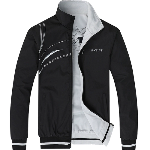 Демисезонная двусторонная куртка для отдыха, ветрозащитный комплект, свободный крой, оверсайз