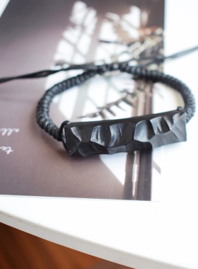 海誓山盟檀木手链绳手