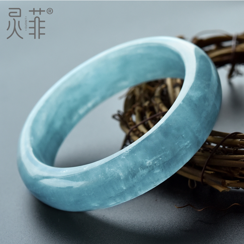 灵菲直播手镯女和田玉羊脂玉舒俱来樱花玛瑙海蓝宝草莓晶翡翠镯子 灵菲直播手镯女和田玉羊脂玉舒俱来樱花玛瑙海蓝宝草莓晶翡翠镯子