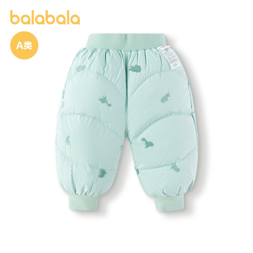 巴拉巴拉童装儿童羽绒裤男女童长裤宝宝裤子舒适保暖时尚洋气潮酷 - 图3