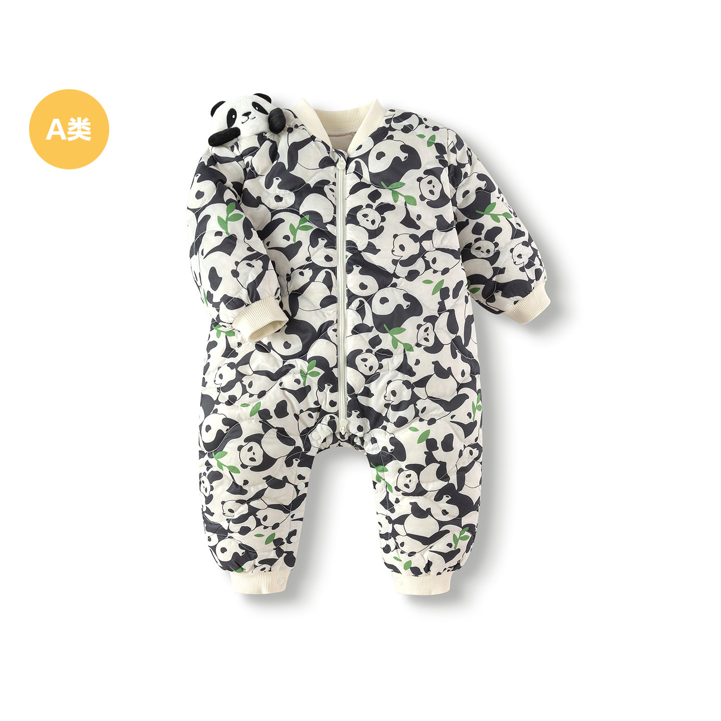 巴拉巴拉童装婴儿羽绒连体衣男童女童冬季儿童哈衣宝宝衣服萌趣潮