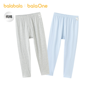 【balaOne】巴拉巴拉纯棉打底裤夏季两条装