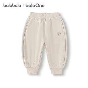 【巴拉巴拉】儿童加绒弯刀裤
