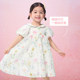巴拉巴拉童装儿童连衣裙宝宝女童A字裙甜美可爱雪纺裙夏裙子翻领