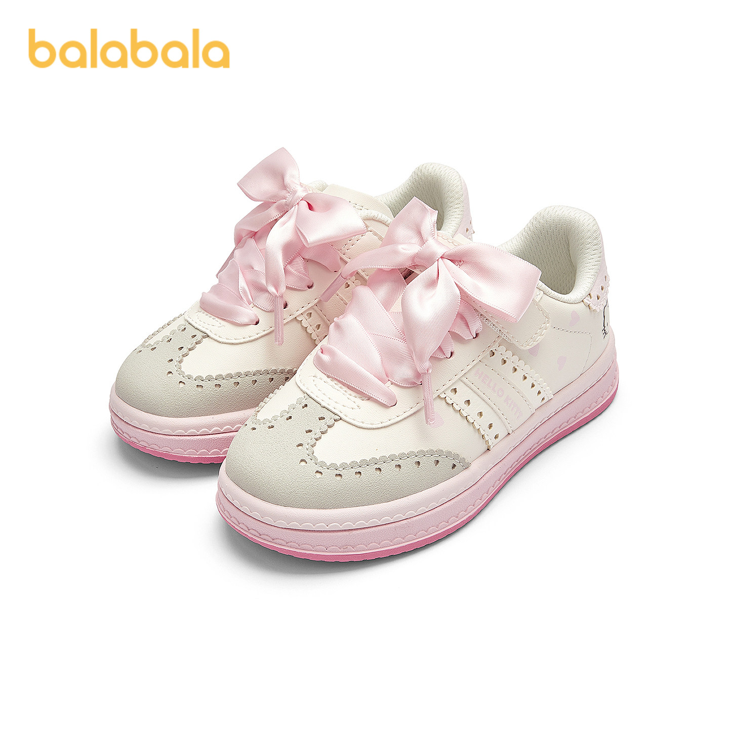 【三丽鸥商场同款】巴拉巴拉儿童板鞋女童2026新春秋休闲鞋德训鞋