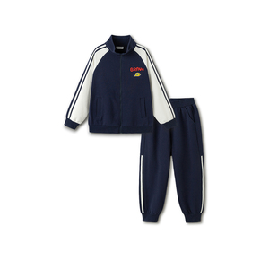 巴拉巴拉童装儿童套装两件套宝宝女童男童2026新款春装红色拜年服