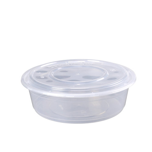 一次性餐盒2000ml2500ml3000ml3500ml黑色白色打包盒龙虾盒碗30套 - 图3