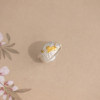 Civet under the Moon pure silver pure handmade small fresh ring about 10g