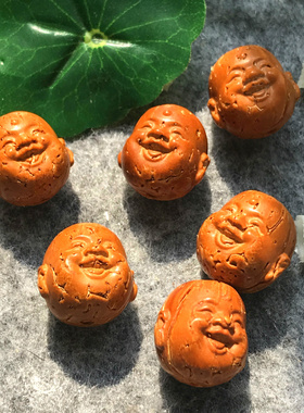 龙纹桃核爱心饼干小挂件饰品吊坠