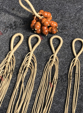 手工葡萄串绳编织手搓绳多股棉线